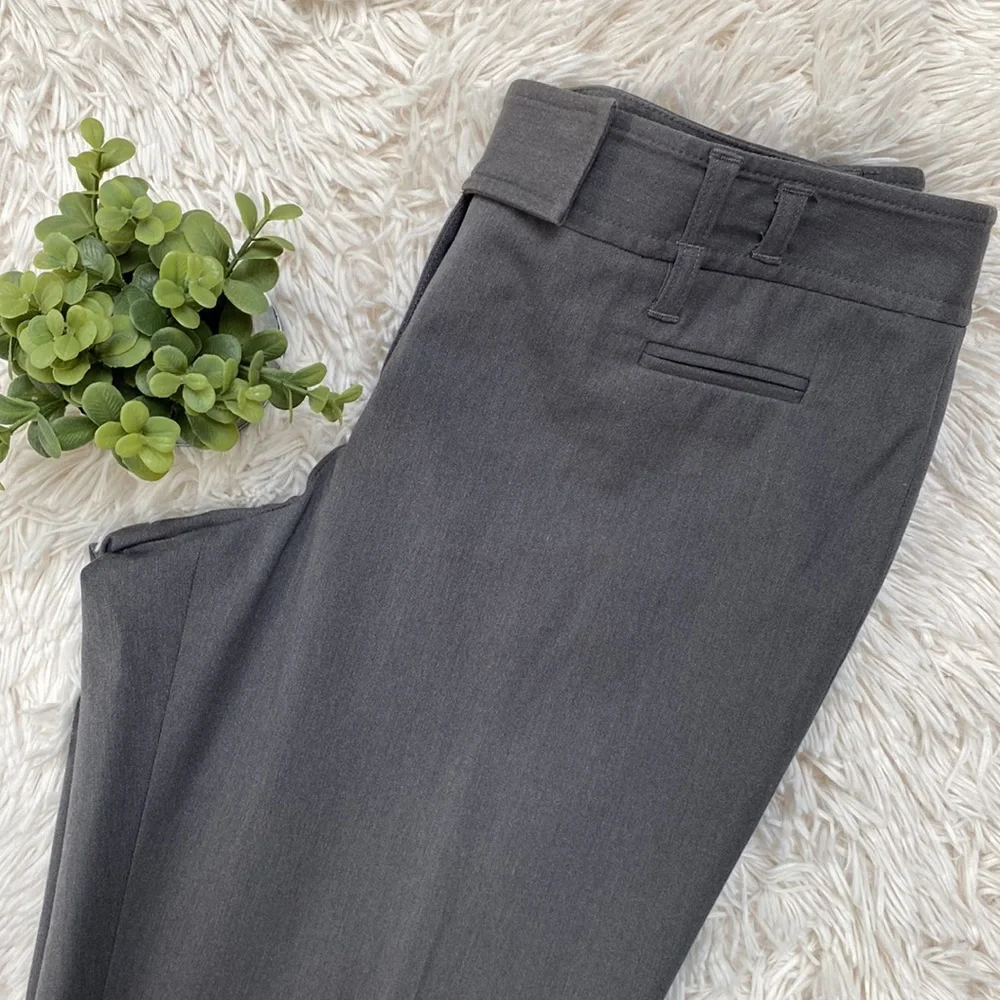Loft Slim Dress Pants 💗 Gray - Picture 10 of 13